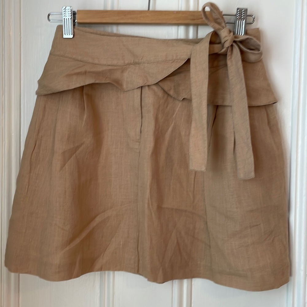 Linen calypso skirt